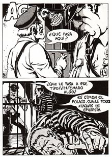 comic art by Damian Carulla