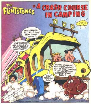 Flintstones, by Walter Carzon