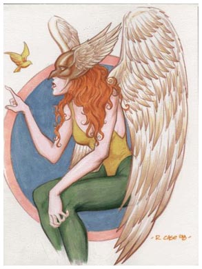 comic artwork by Richard Case