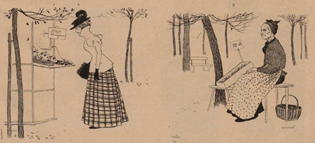 Simplicissimus art by Walther Caspari