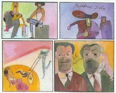 comic art by Julio Cebrian