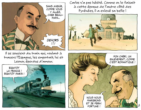 Louis de Funès by Alexis Chabert