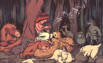 comic art by Shay Charka