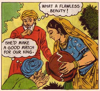 comic art by H.S. Chavan