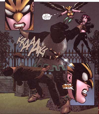 Hawkgirl, by Howard Chaykin