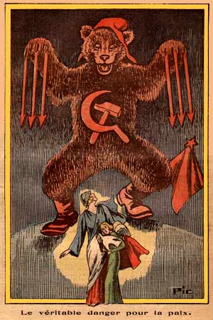 cartoon by Pic for Le Pelerin (1935)