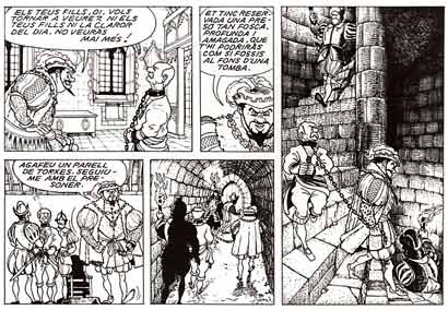 comic art by Xots Clapers