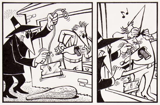 Spy vs Spy by Bob Clarke