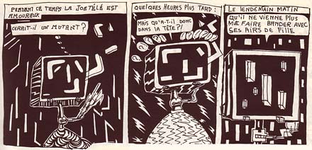 Télé, by Olivia Clavel (1970)