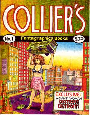 Collier's Fantagraphics Books, by David Collier