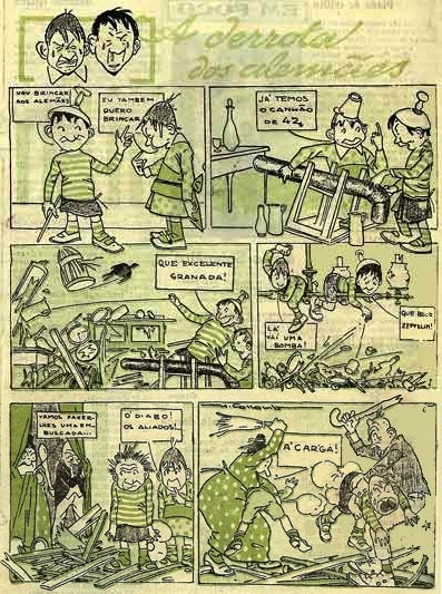 A Derrota dos Alemaes, by Hipolito Collomb (1917)