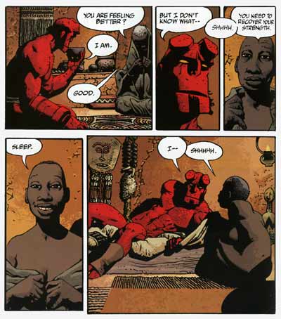 Hellboy - Makoma, by Richard Corben (2007)