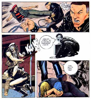 Comic for Lanciostory, by Ugolino Cossu (1981)