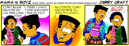 Mama's Boyz, by Jerry Craft