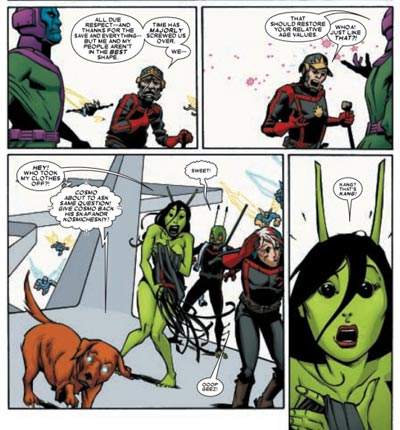 Guardians of the Galaxy by Wesley Craig