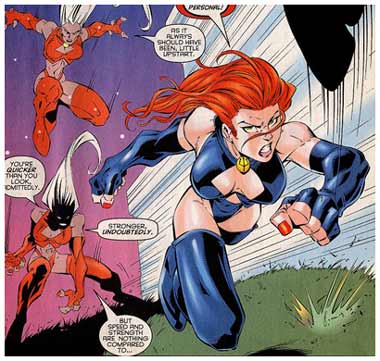 comic art by Roger Cruz