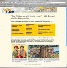 Serie Fokus Norwegian Comics History