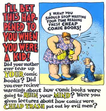 from the back of Zap number 0, by Robert Crumb, 1967