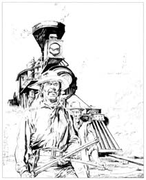 comic art by Gino d'Antonio