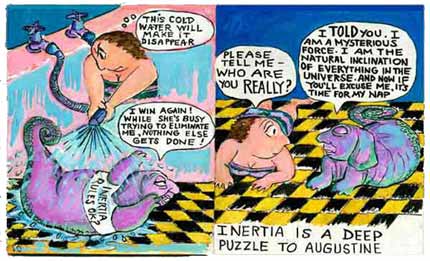 Augustine and Inertia, by Natalie d'Arbeloff