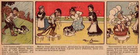 comic art by Jean d'Aurian (1905)