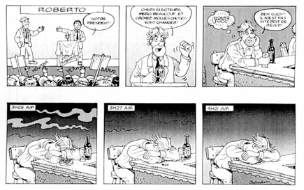 comic art by Salvador Dallaire