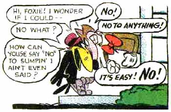 The Fox and the Crow, by Jim Davis