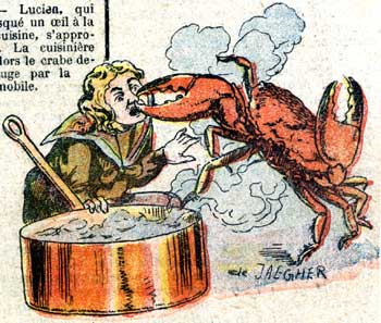 Le Crabe Enragé, by De Jaegher 1910