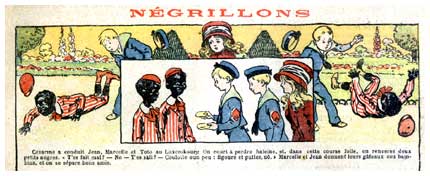 Négrillons, from Semaine de la Suzette, by R. de la Nezière 1910