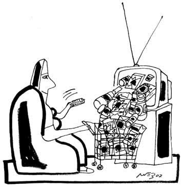 Cartoon by Rene de la Nuez