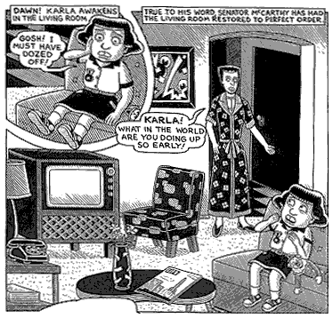 comic art by Kim Deitch