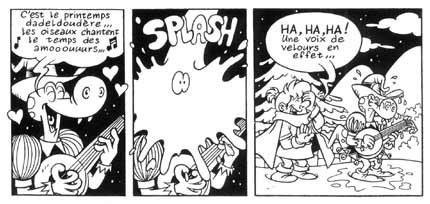 comic art by Philippe de la Fuente