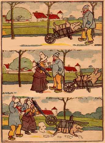 Petite Histoire, from La Semaine de Suzette, by Georges Delaw (18 April, 1907)