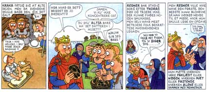 comic art by Claus Deleuran