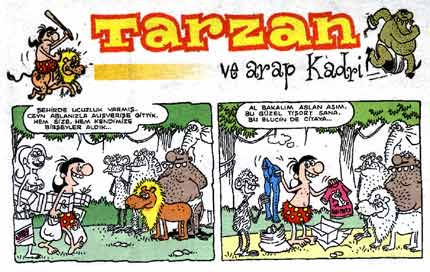 Tarzan ve arap Kadri, by Latif Demirci