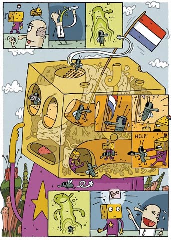 Kaasheld by Aleks Deurloo