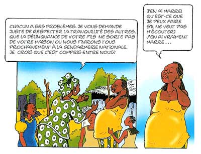 Petite Djily, by Serge Diantantu