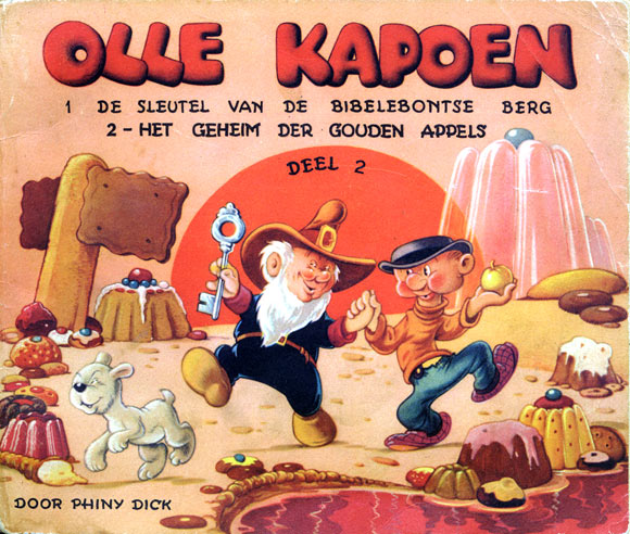 cover of Olle Kapoen, by Phiny Dick circa 1949