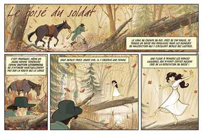Comic for Spirou, by Djief