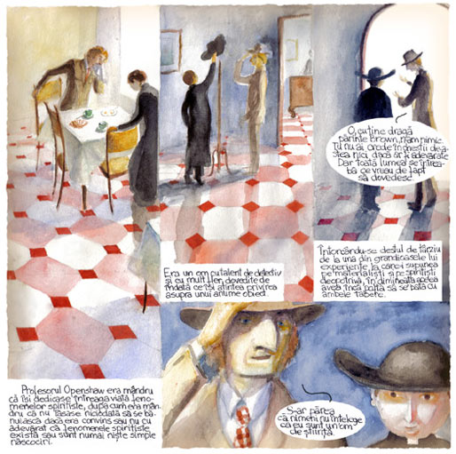 Comic art by Irina Dobrescu