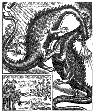 comic art by Will Donald