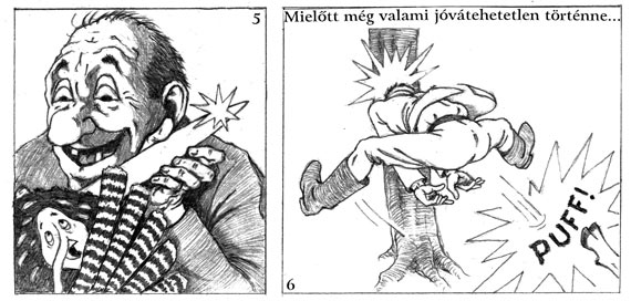 The gum chicken mission by Karoly Donti