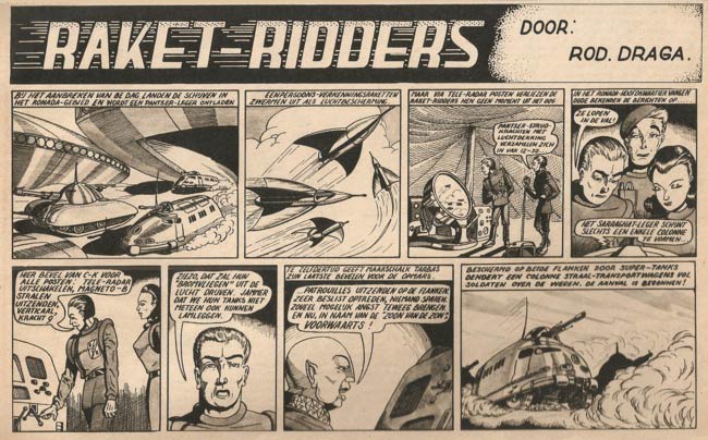 Raket Ridders by Rod. Draga