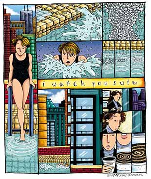 I watch you swim, by Kris Dresen