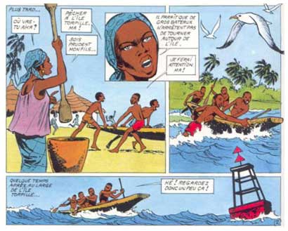 Aka et les Forages, by Bernard Dufossé