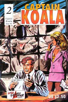 Cover for Captain Koala, by Michal Dutkiewicz