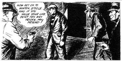 comic art by Hal English