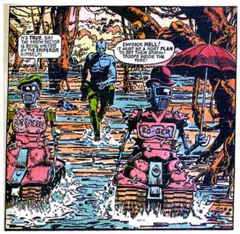 Rogue Trooper, by Brett Ewins