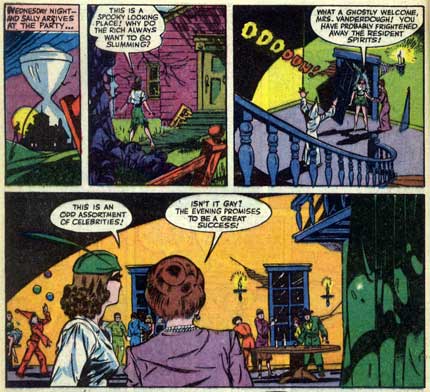 Sally O'Neil, by Gene Fawcette