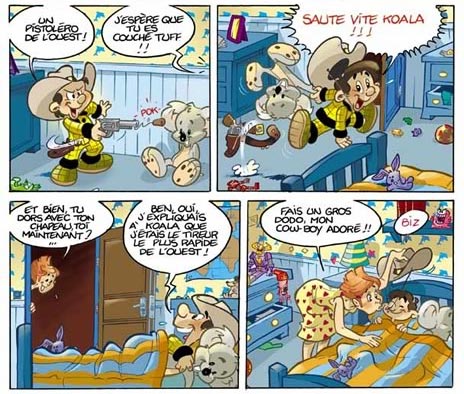 Tuff et Koala, by Philippe Fenech